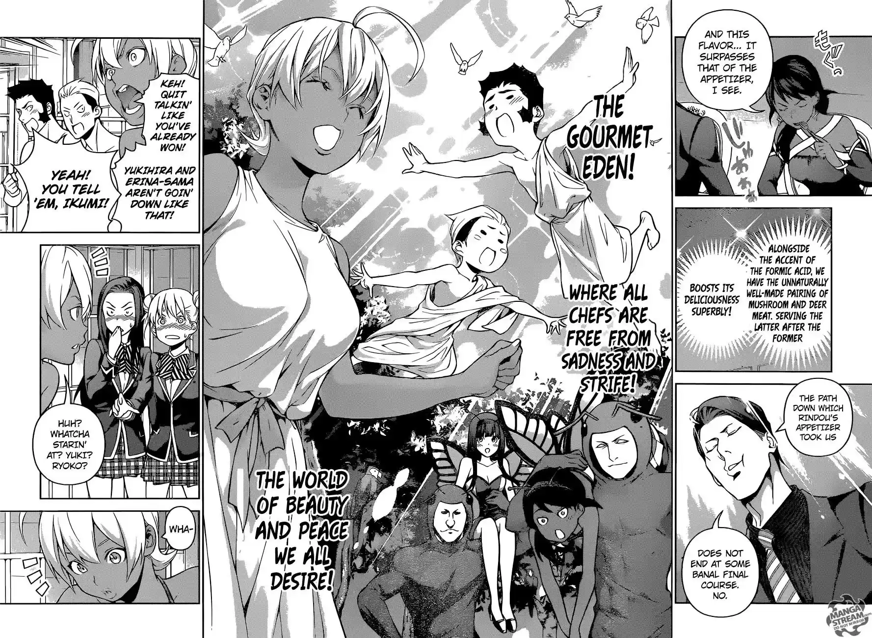 Kimi to Watashi no Renai Soudan Vol.TBD Chapter 256: Armor of Dazzling White