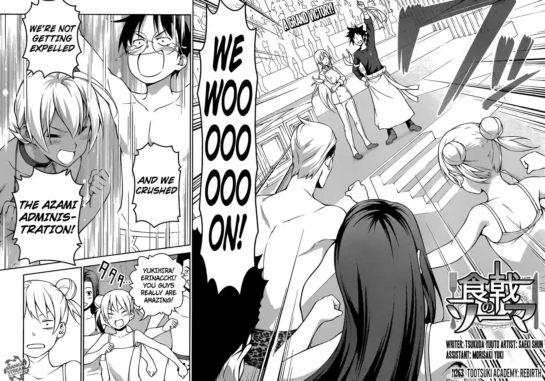 Kimi to Watashi no Renai Soudan Vol.TBD Chapter 263: Tootsuki Academy: Rebirth