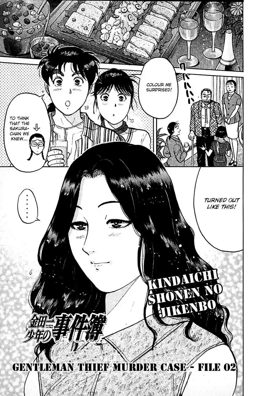 Kindaichi Shounen no Jikenbo Vol. 17 Ch. 136 (File 13) Gentleman Thief Murder Case (2)
