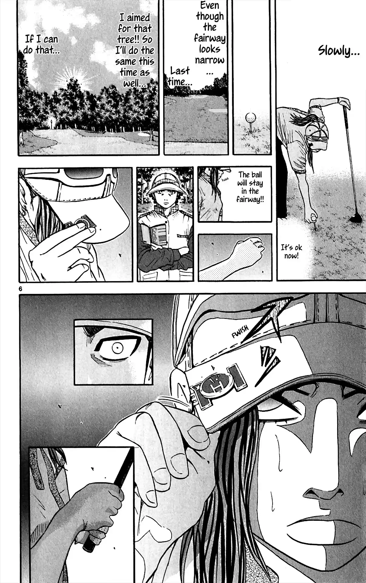 King Golf Chapter 150: Can't See It