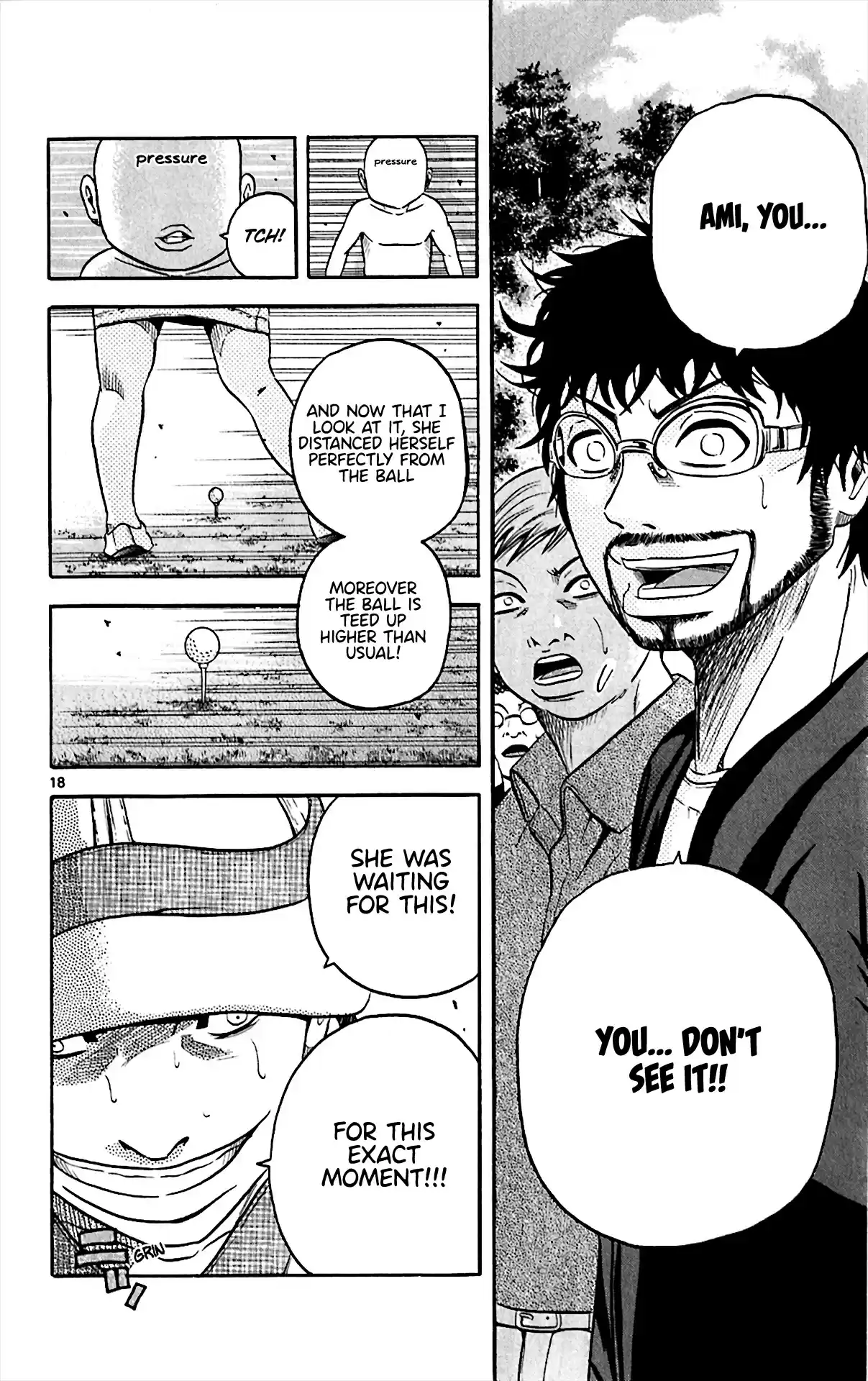 King Golf Chapter 150: Can't See It