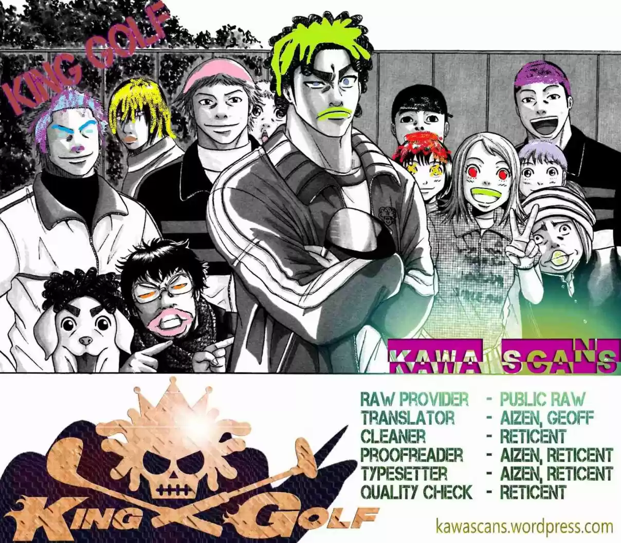 King Golf Vol. 14 Ch. 133 Progress