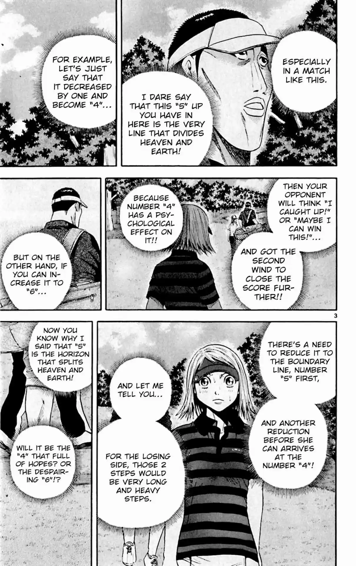 King Golf Vol. 15 Ch. 140 Submerged