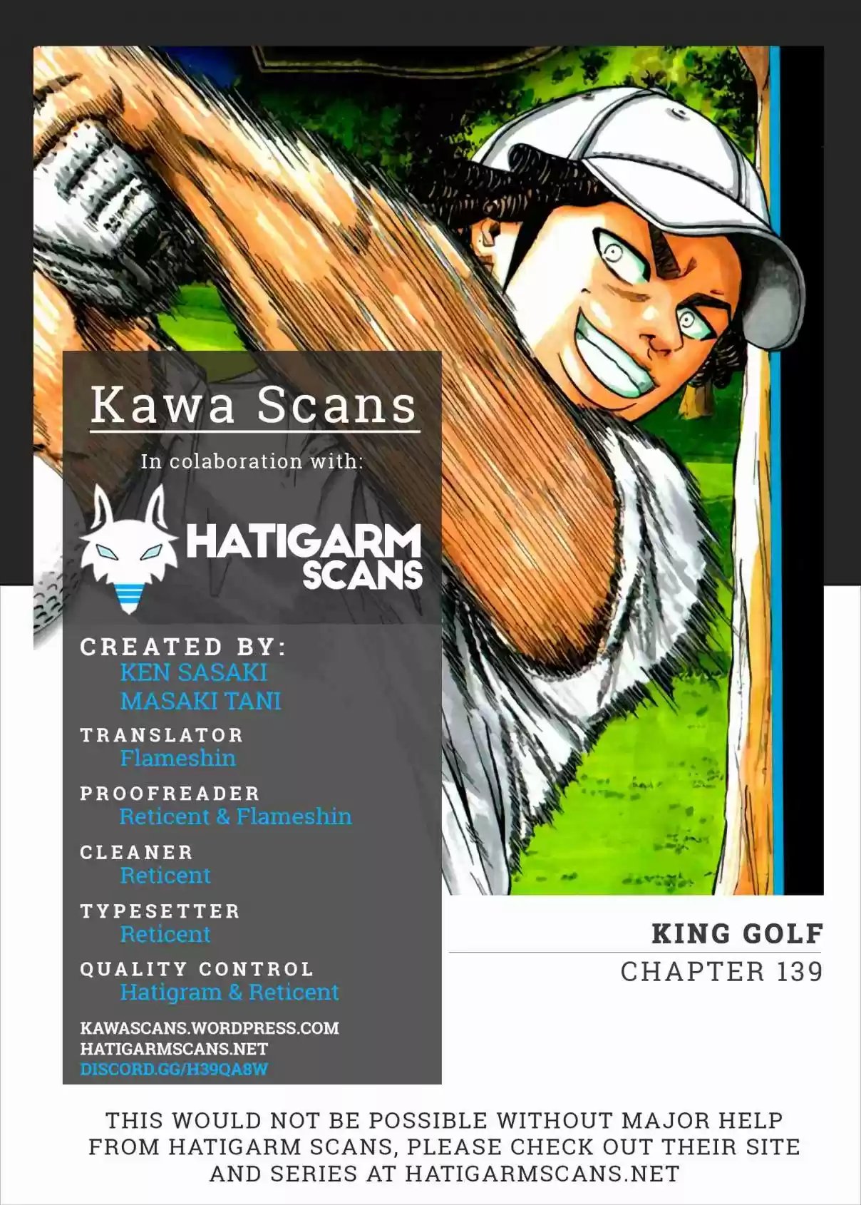 King Golf Vol. 15 Ch. 140 Submerged