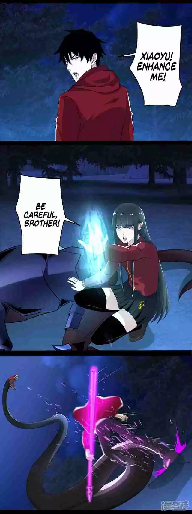 King of Apocalypse Ch. 100 The Giant Black Python