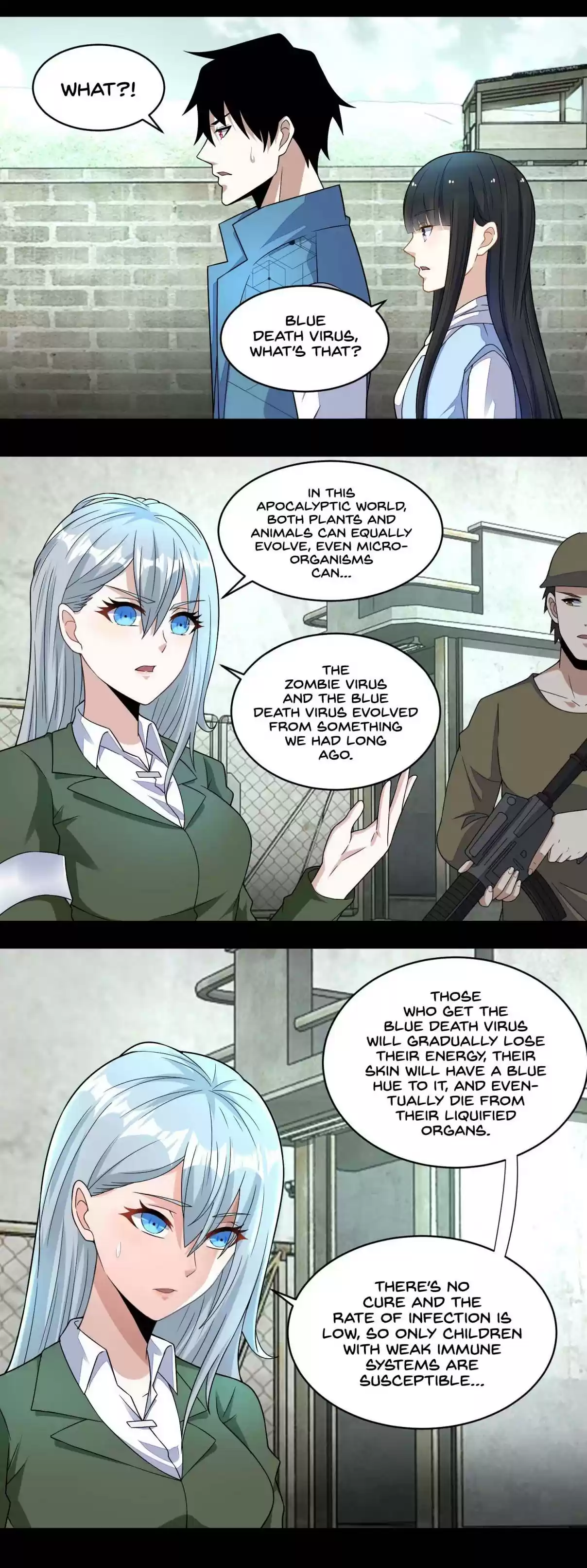 King of Apocalypse Ch. 157 The Blue Death Virus