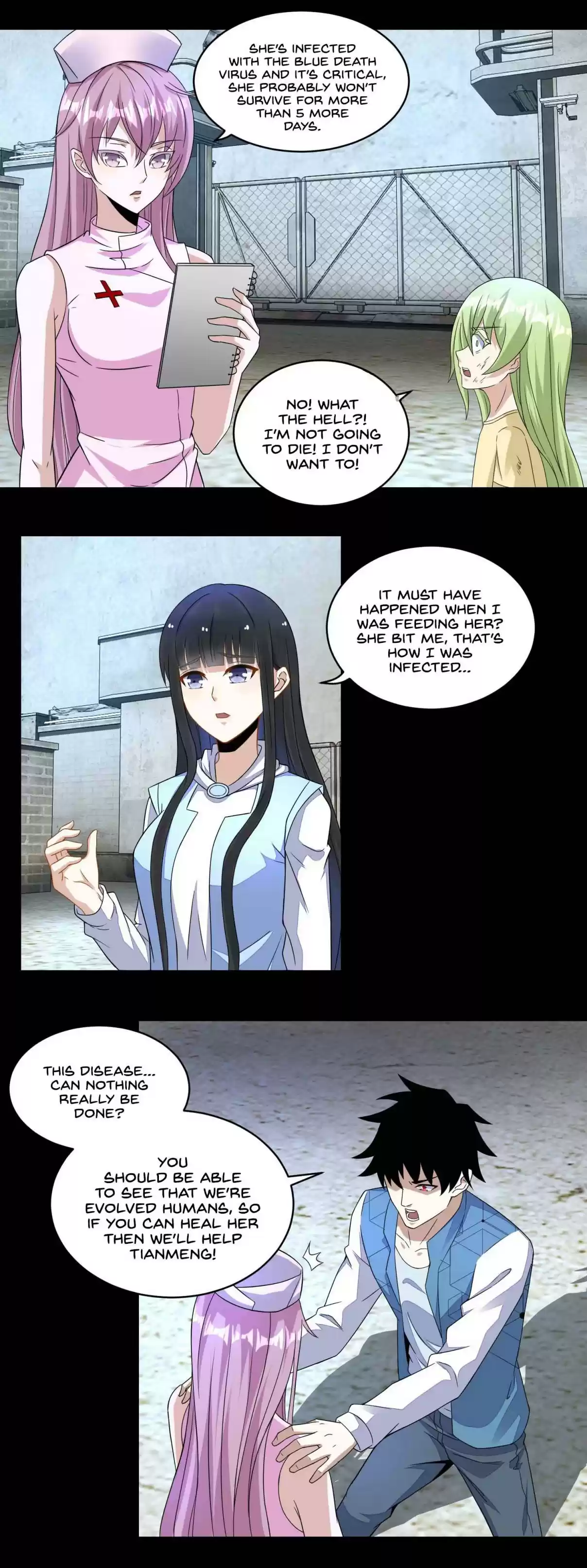 King of Apocalypse Ch. 157 The Blue Death Virus