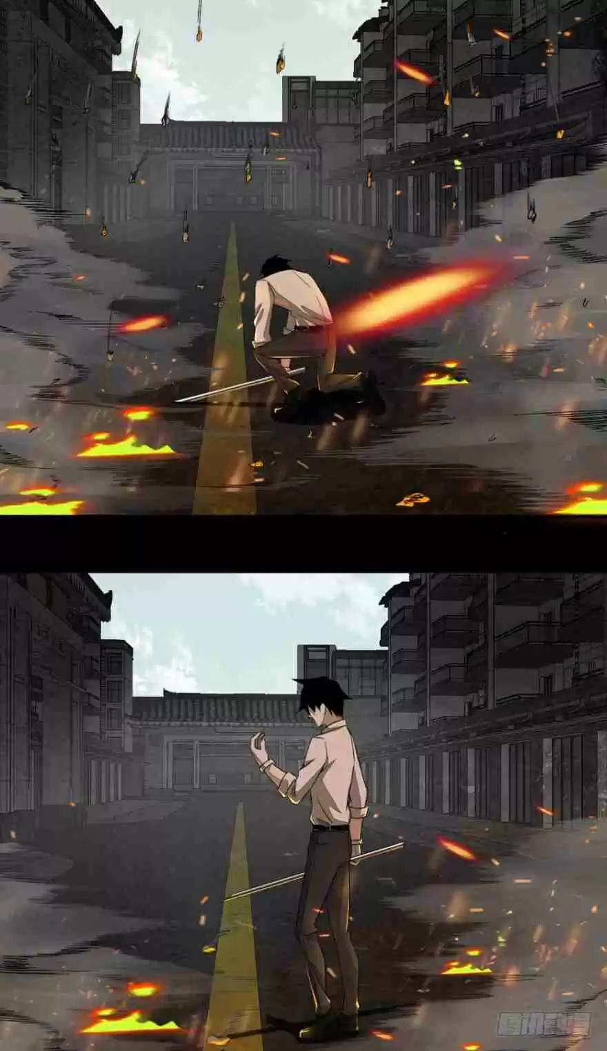 King of Apocalypse Ch. 20 Battle with Clone