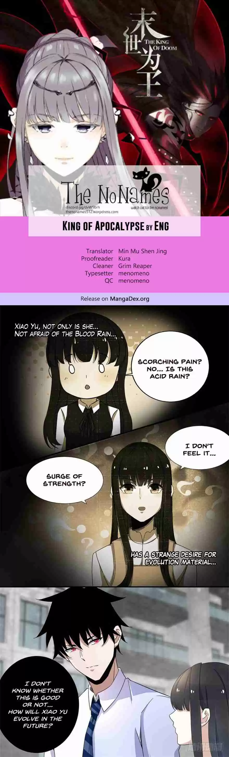 King of Apocalypse Ch. 25 The Strongest