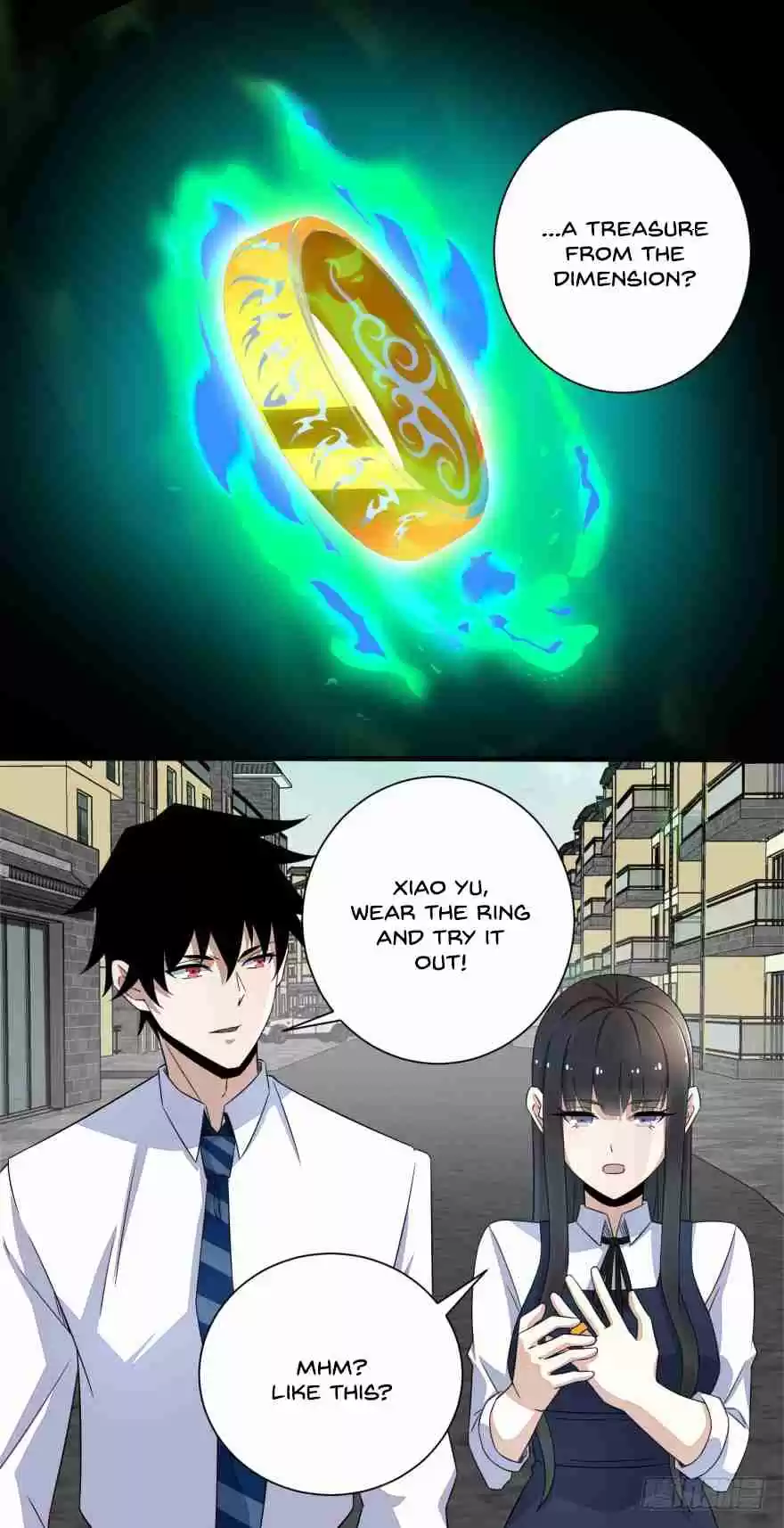 King of Apocalypse Ch. 27 Spatial Dimension Treasure