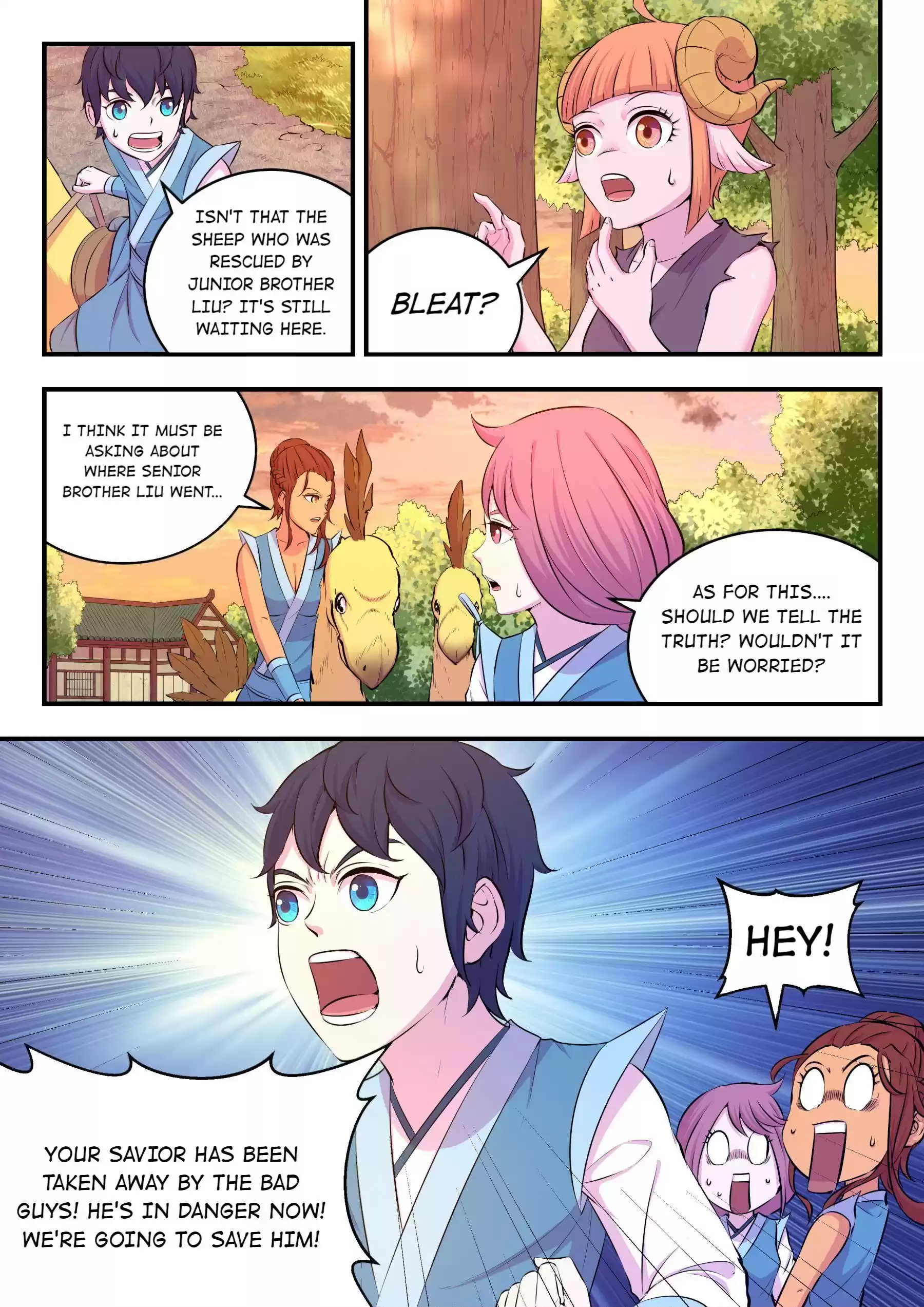 King Of Spirit Beast Chapter 48 - A Talk At Night