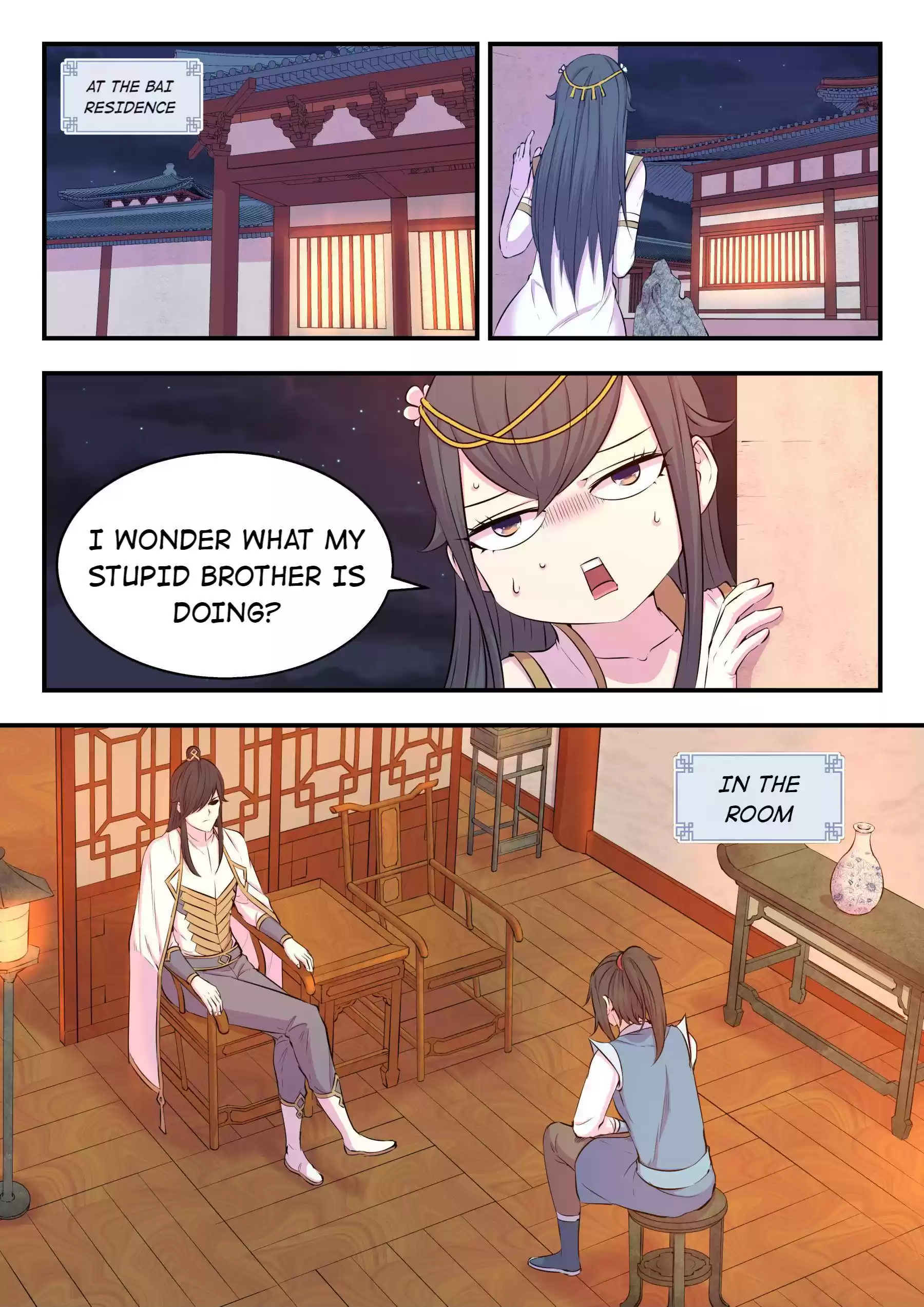 King Of Spirit Beast Chapter 48 - A Talk At Night