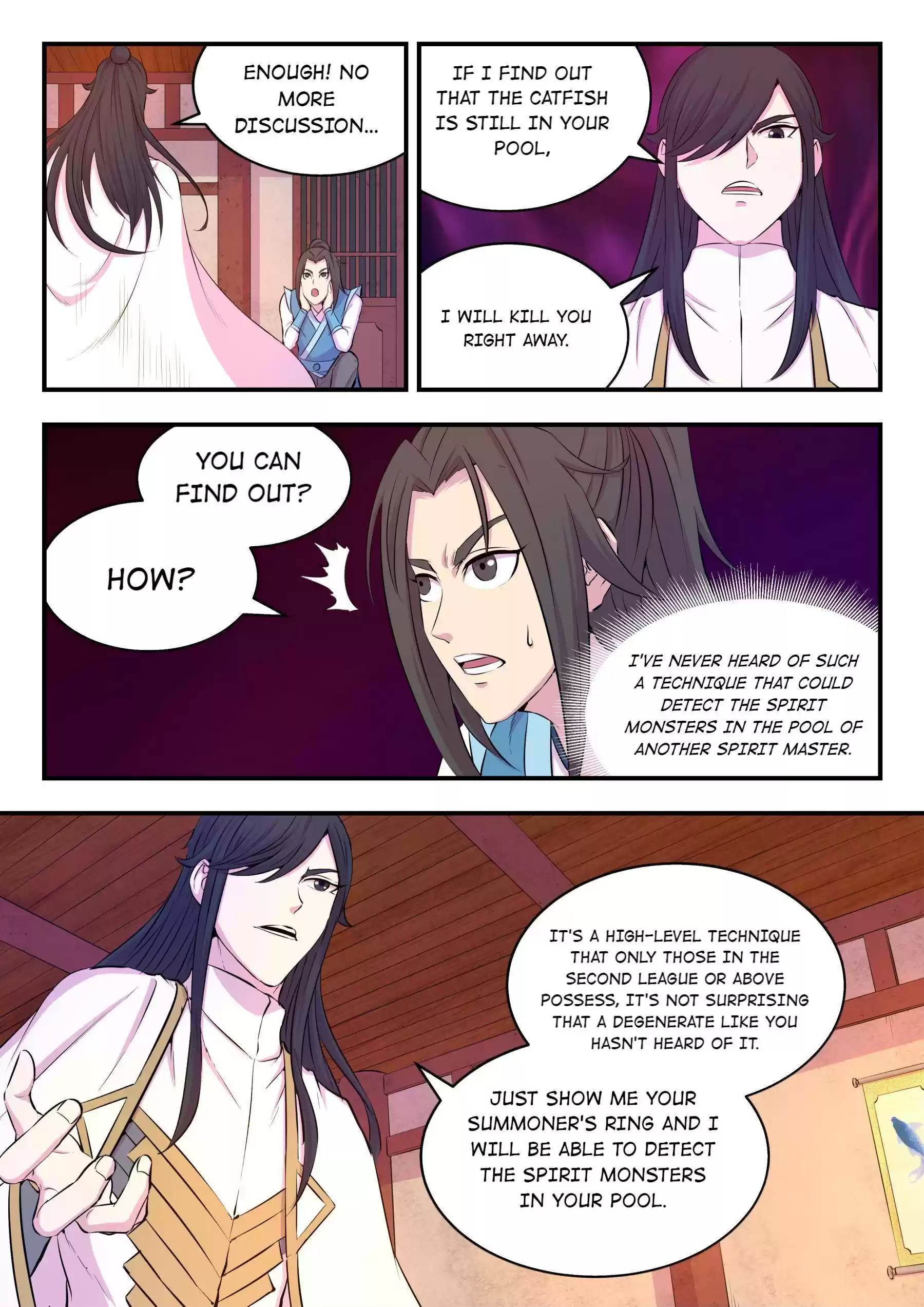 King Of Spirit Beast Chapter 48 - A Talk At Night