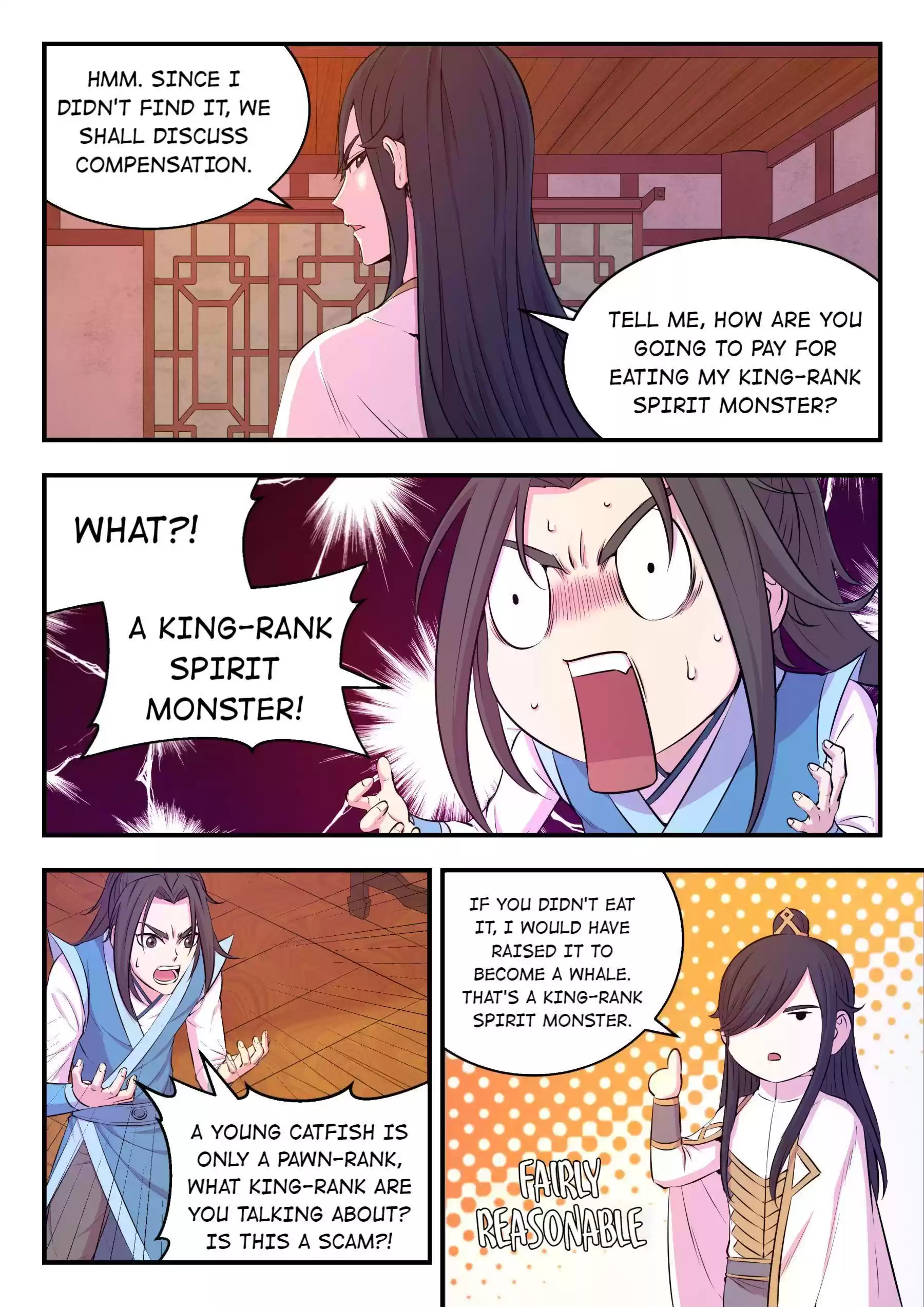 King Of Spirit Beast Chapter 48 - A Talk At Night