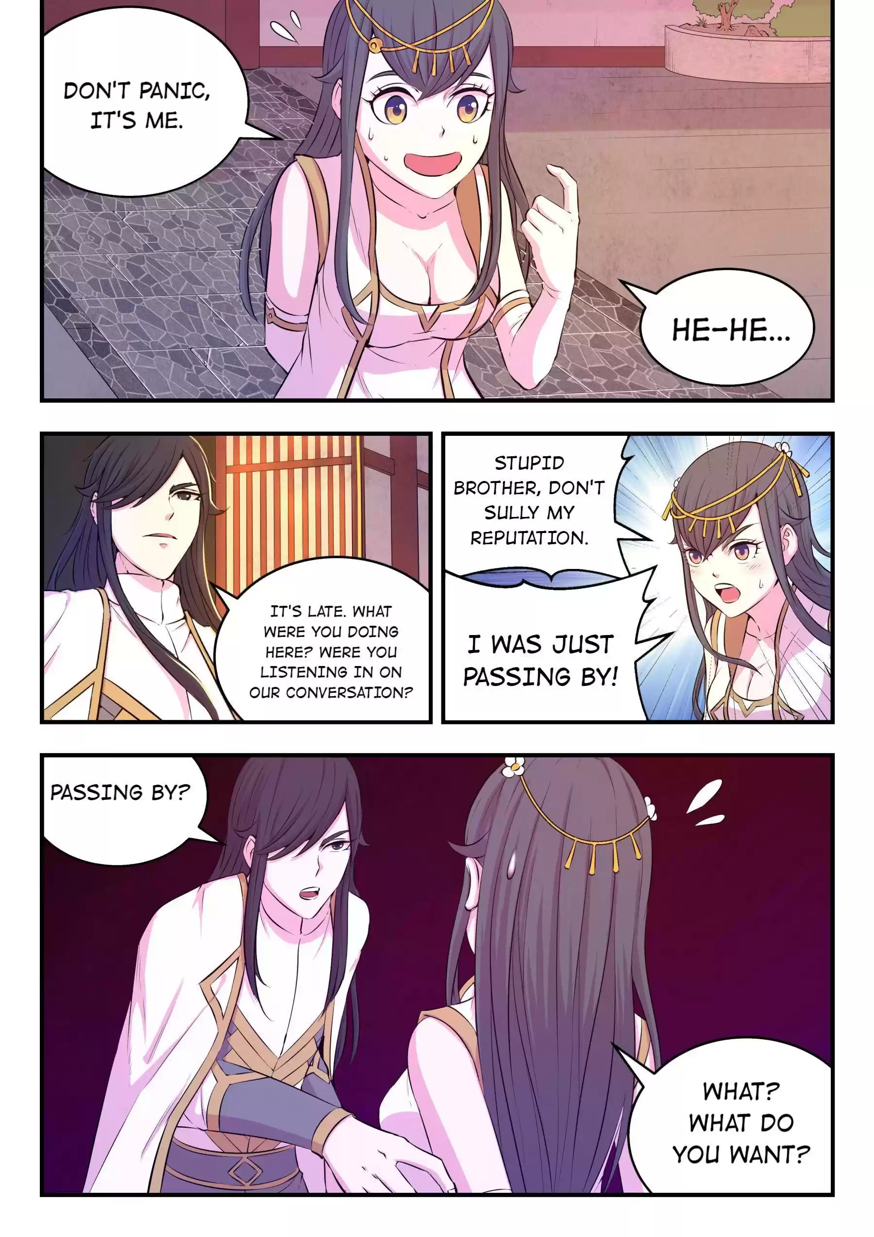 King Of Spirit Beast Chapter 48 - A Talk At Night