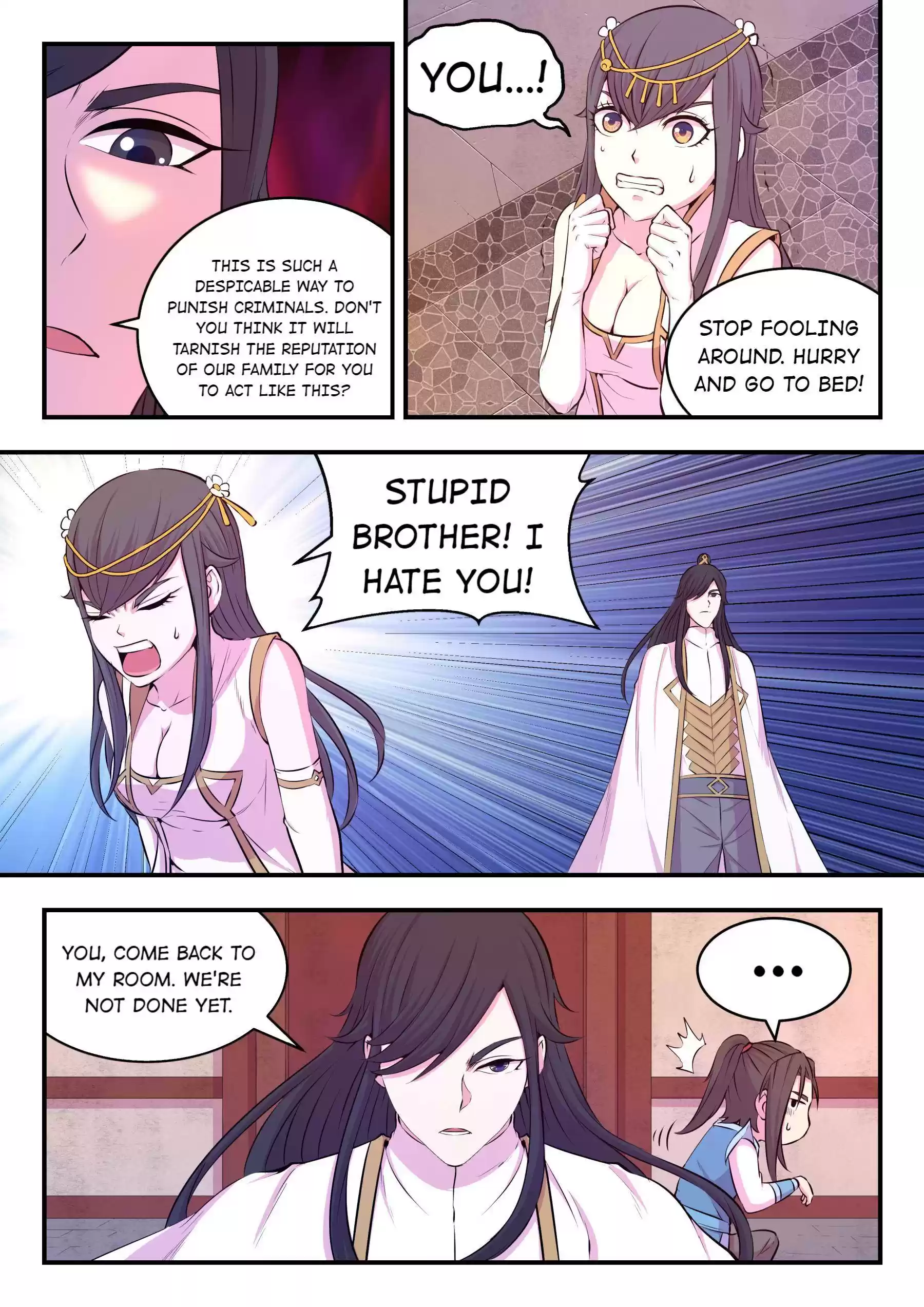 King Of Spirit Beast Chapter 48 - A Talk At Night