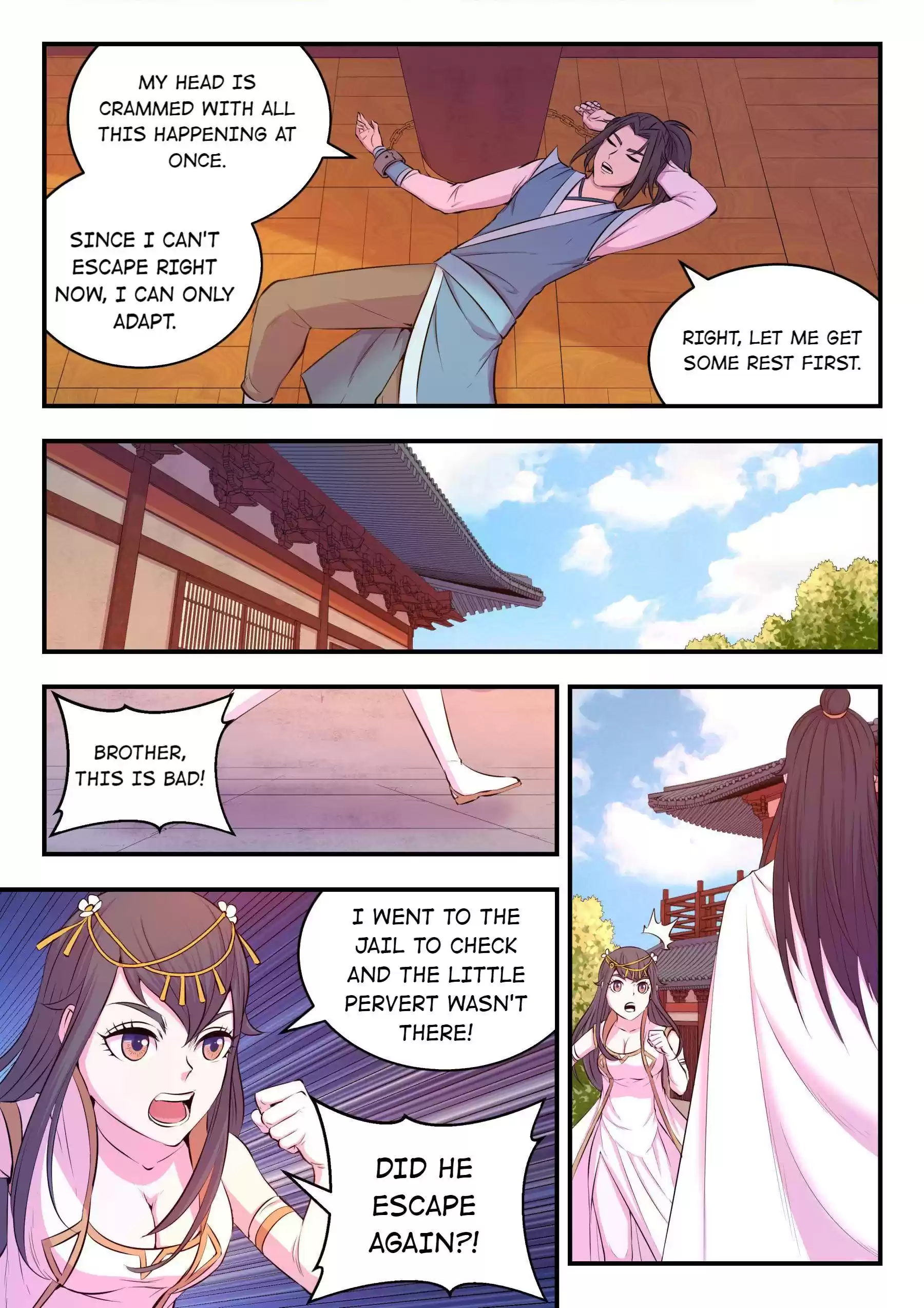 King Of Spirit Beast Chapter 48 - A Talk At Night