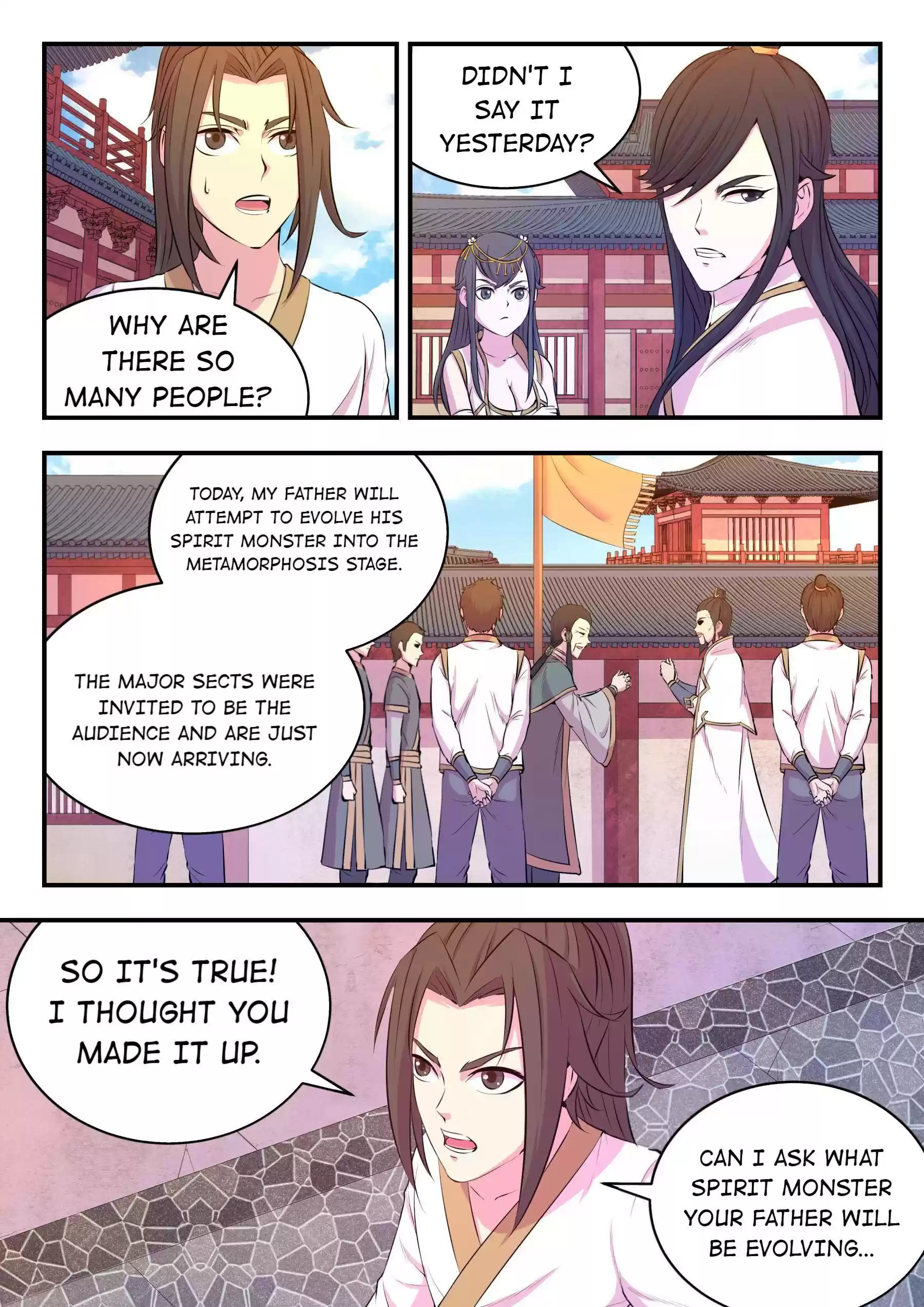 King Of Spirit Beast Chapter 48 - A Talk At Night