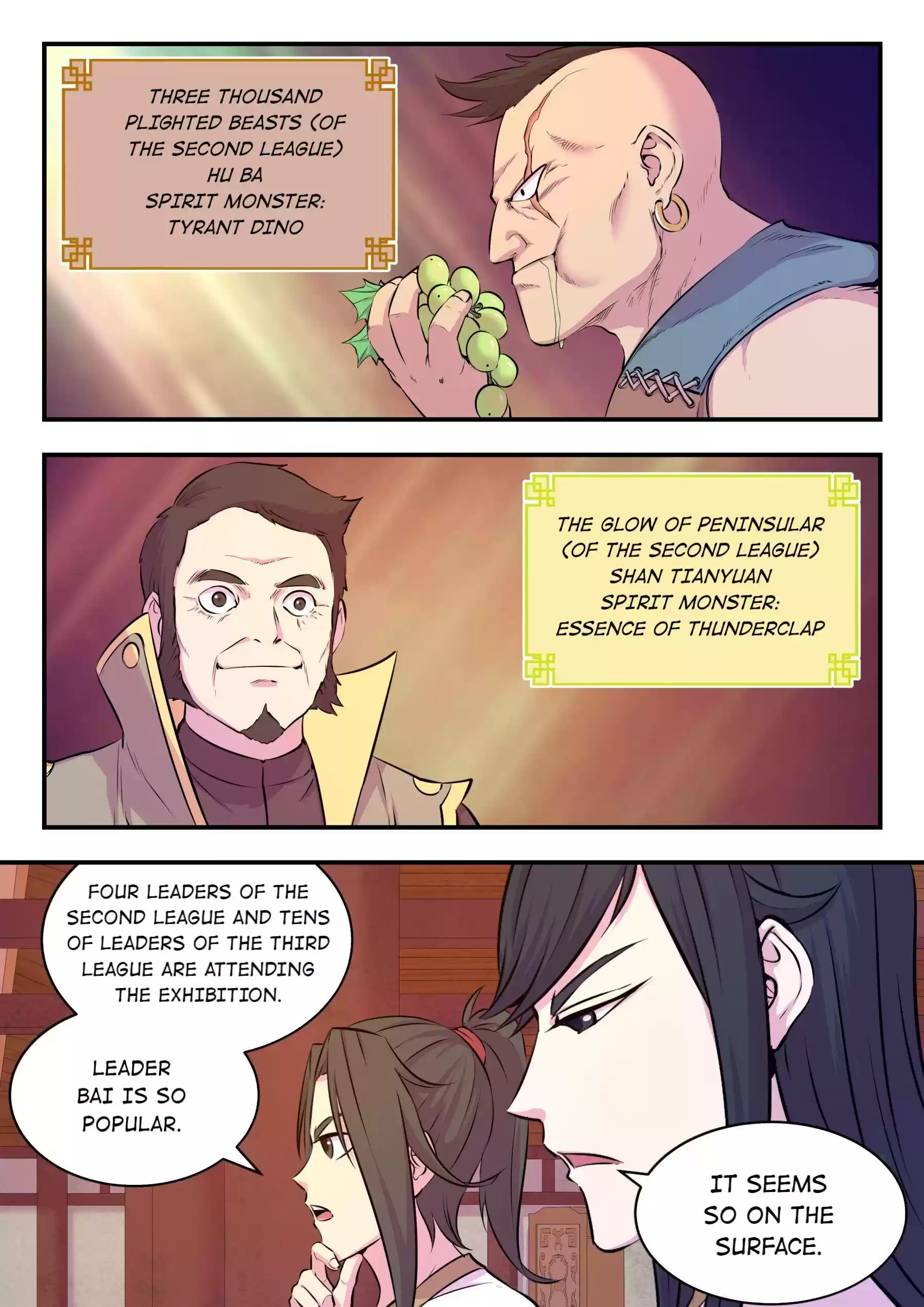 King Of Spirit Beast Chapter 49 - The Bai's Exhibition