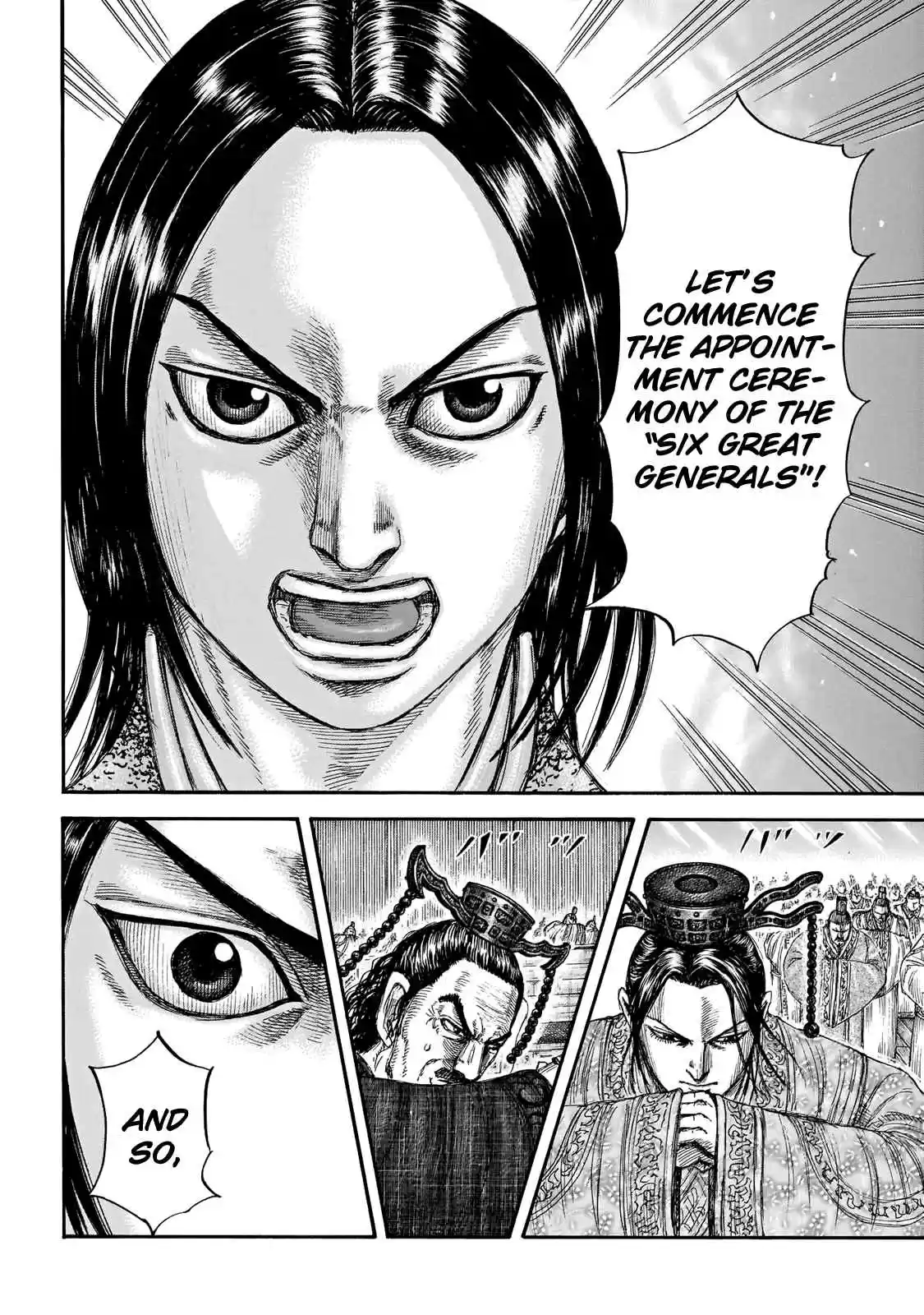 Kingdom Ch. 671 Appointment Ceremony