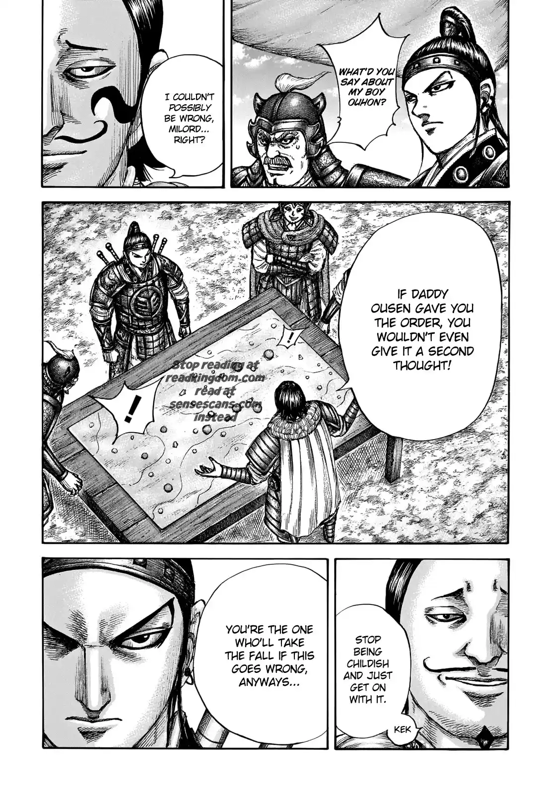 Kingdom Chapter 675.1: Cravings