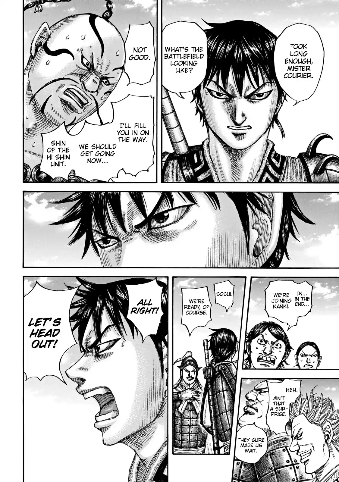 Kingdom Chapter 677: The Hi Shin Unit's Assignment