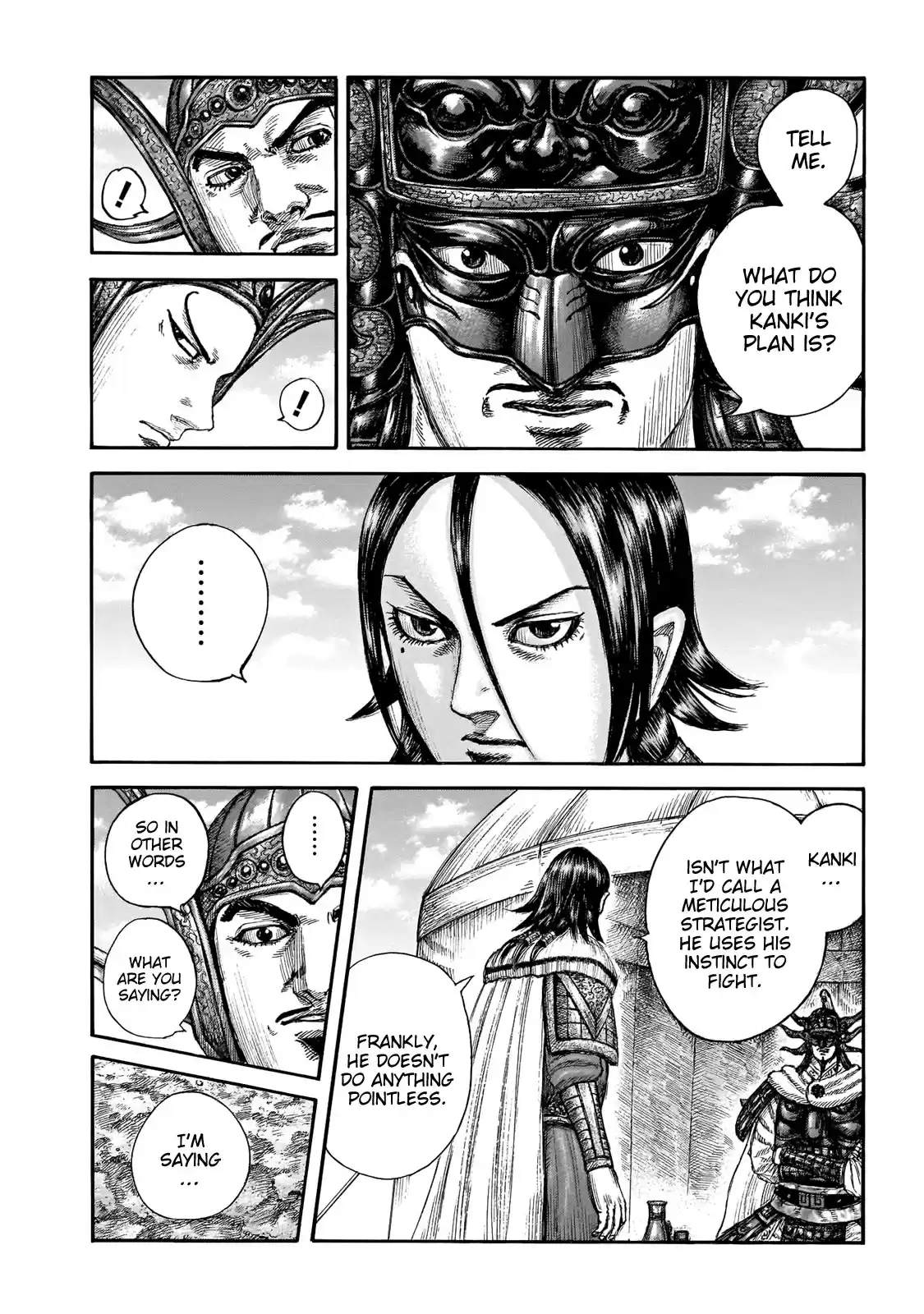 Kingdom Chapter 677: The Hi Shin Unit's Assignment