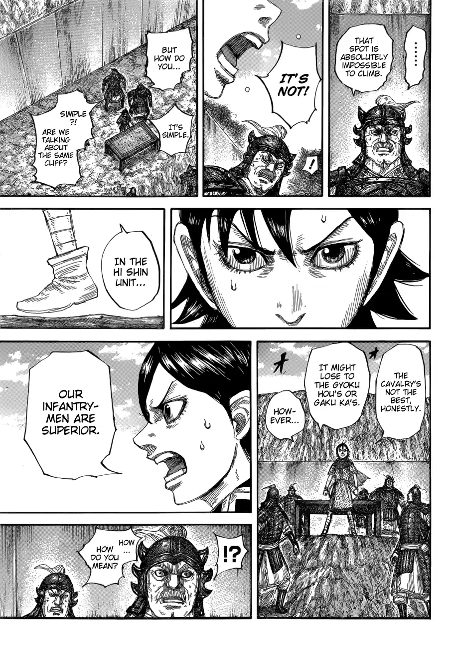 Kingdom Chapter 681: Tenacity