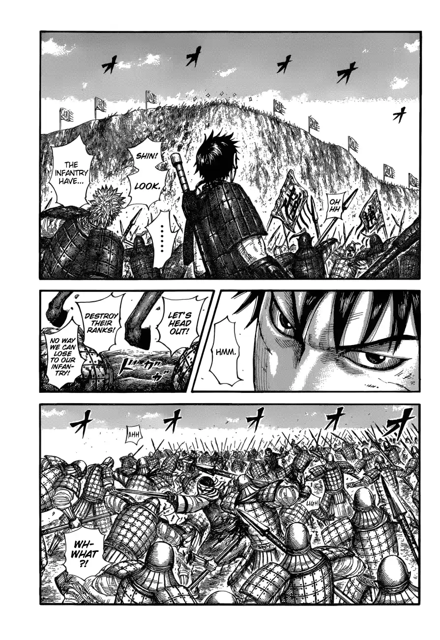 Kingdom Chapter 682: The Struggle On The Cliffs