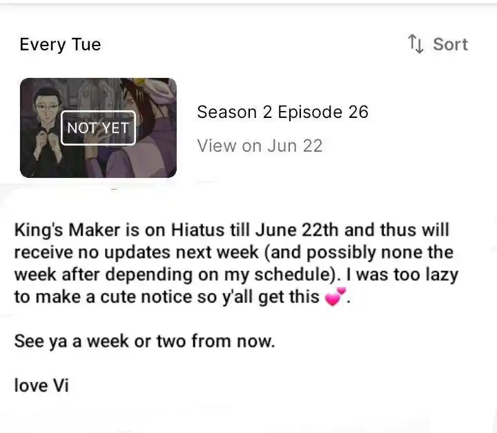 King's Maker Chapter 74.1