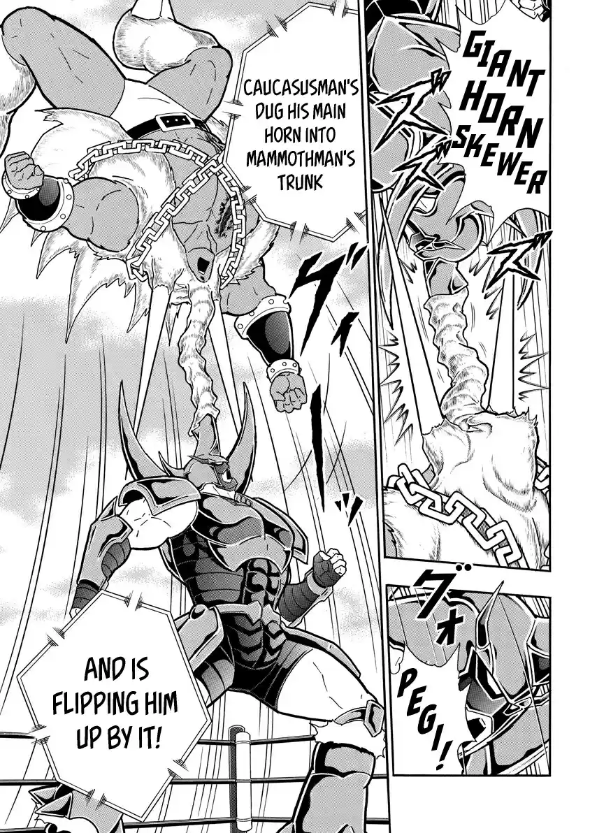 Kinnikuman 729 Evenly Matched! Tusk VS Horn!