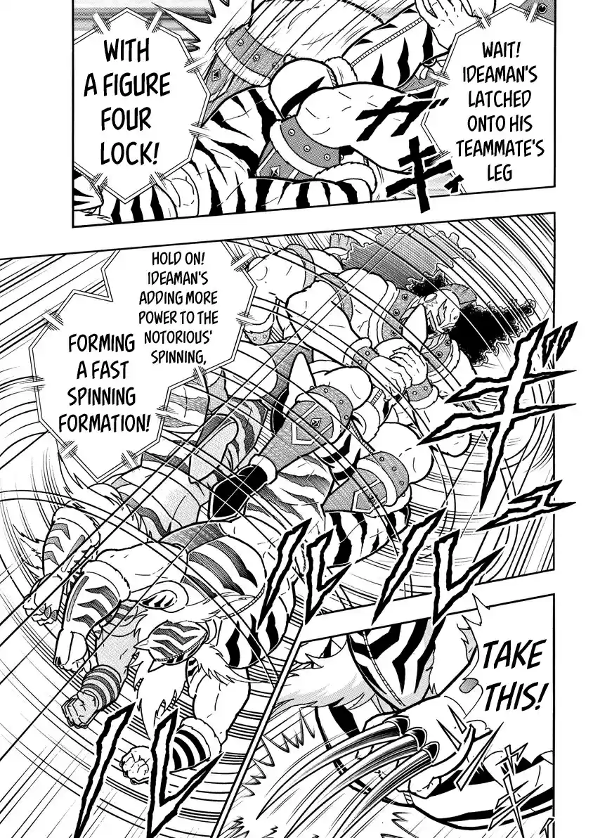 Kinnikuman 735 The Altar Of Blood, The Colesseum!