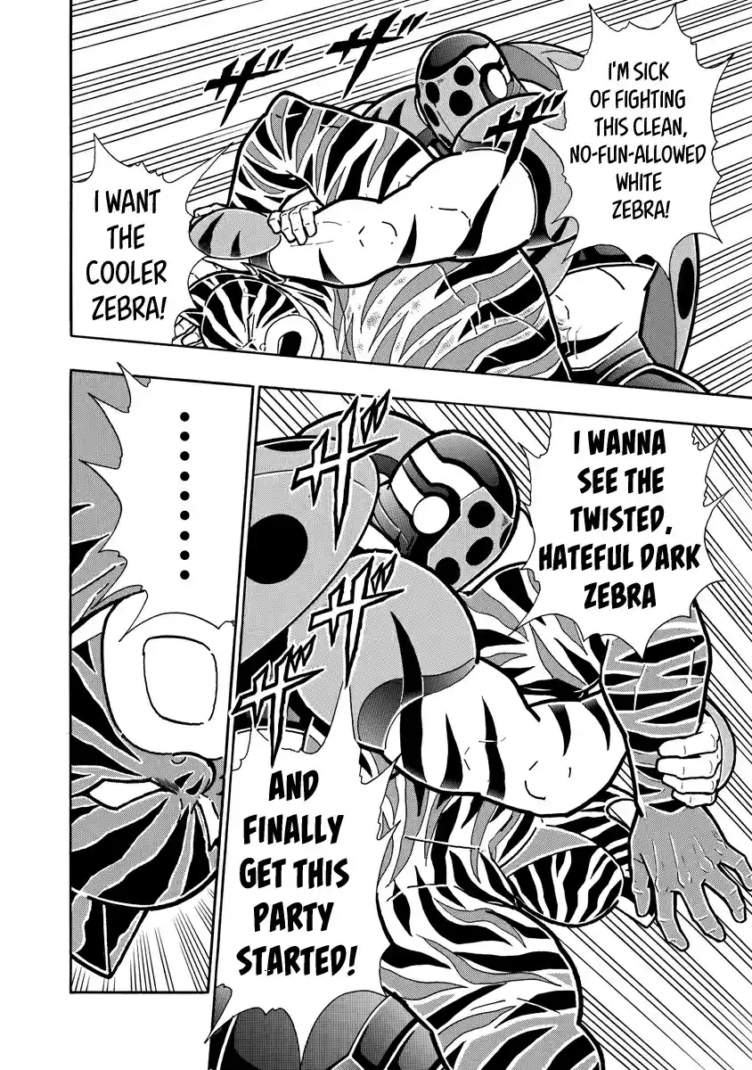 Kinnikuman Ch. 647 Dark Zebra's True Strength