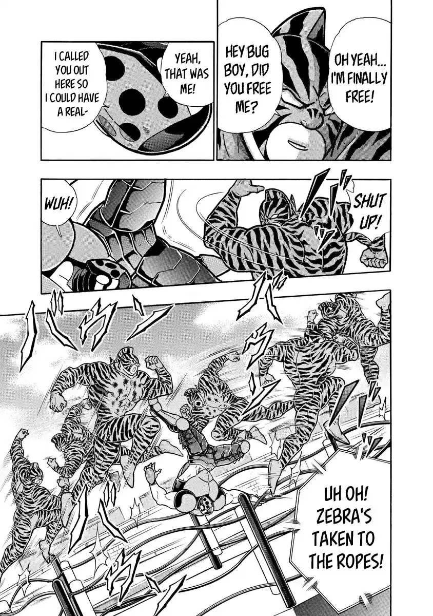 Kinnikuman Ch. 647 Dark Zebra's True Strength