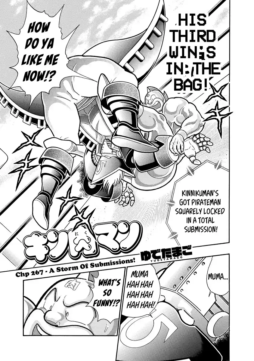 Kinnikuman Ch. 658 A Storm Of Submissions!