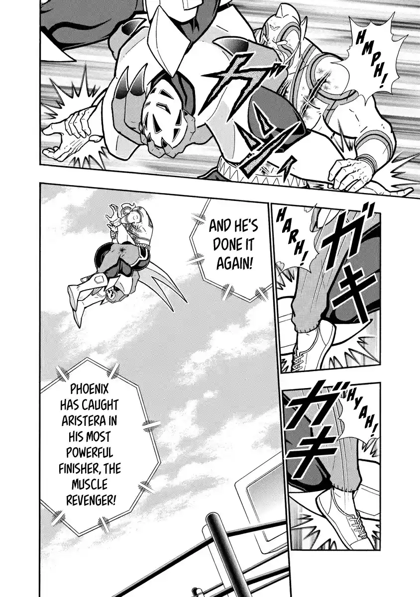 Kinnikuman Ch. 670 Omega Centauri's Four Spears!