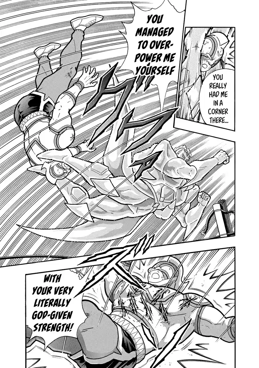 Kinnikuman Ch. 670 Omega Centauri's Four Spears!