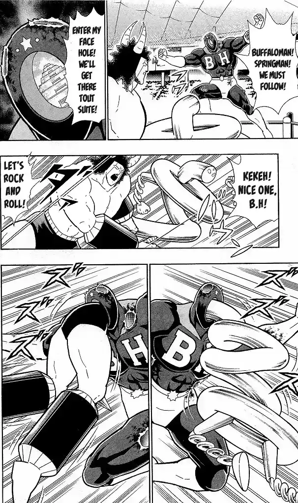 Kinnikuman Chapter 425: Play-Off At The Step Pyramid!