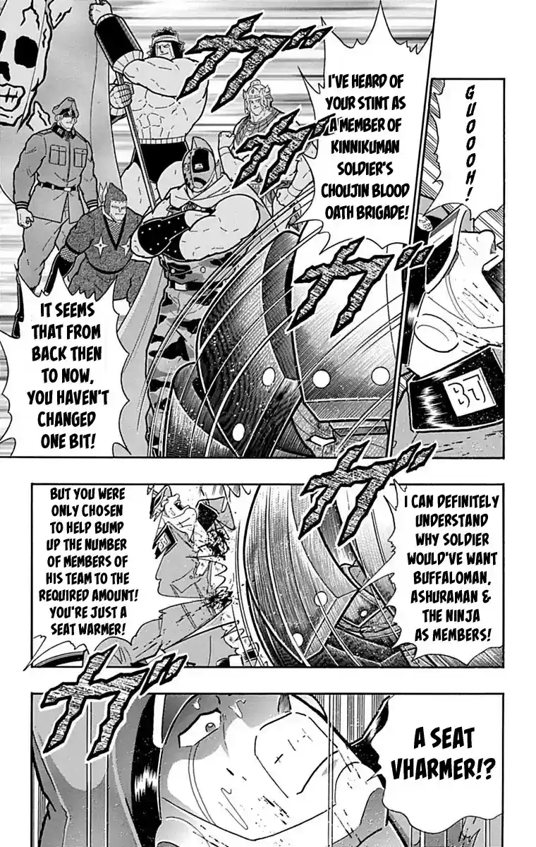 Kinnikuman Chapter 428: Offensive And Defensive "iron Glove!"