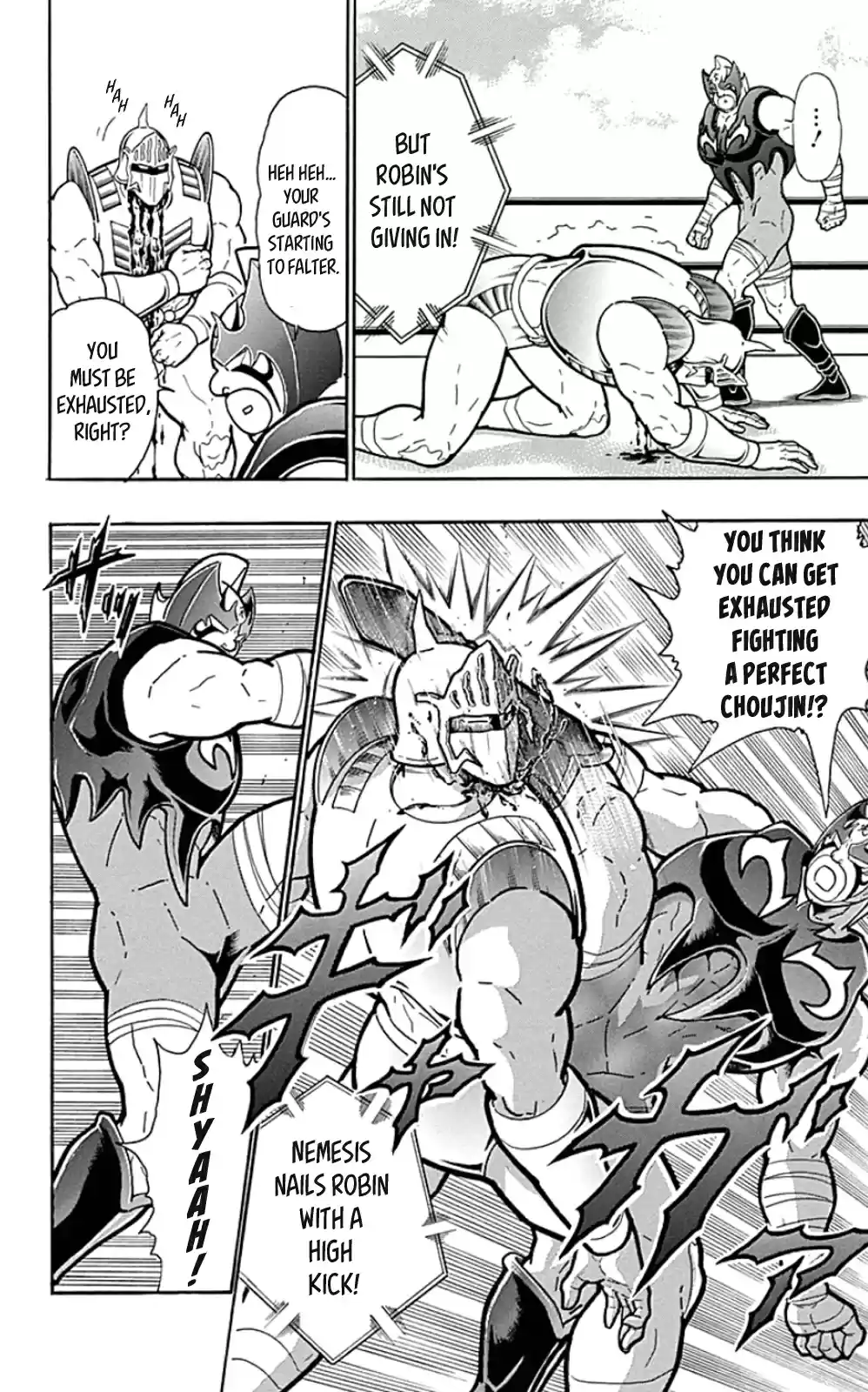 Kinnikuman Chapter 451: The Unsinkable Steel Battleship!