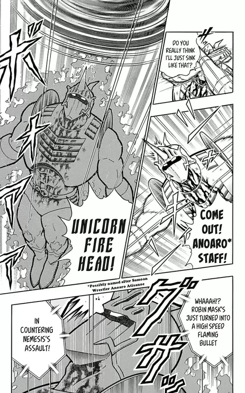 Kinnikuman Chapter 451: The Unsinkable Steel Battleship!