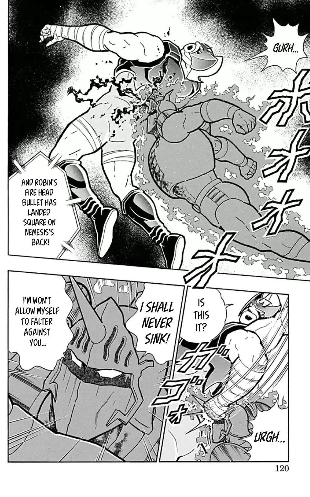 Kinnikuman Chapter 451: The Unsinkable Steel Battleship!
