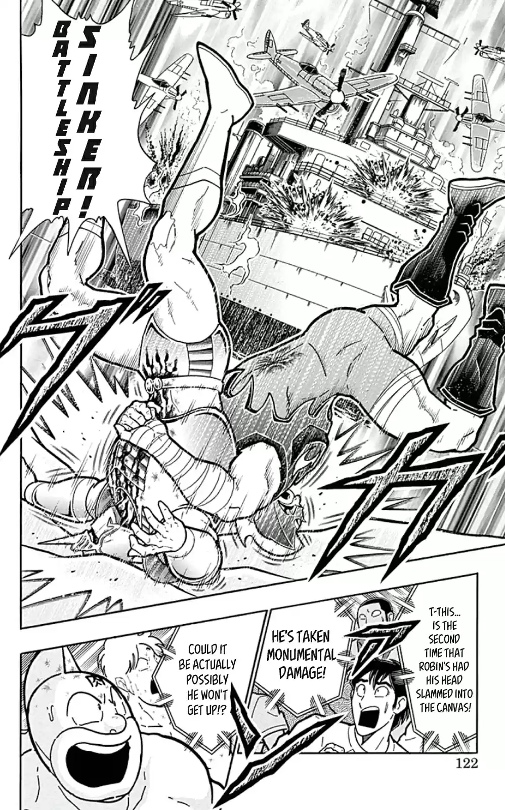 Kinnikuman Chapter 451: The Unsinkable Steel Battleship!