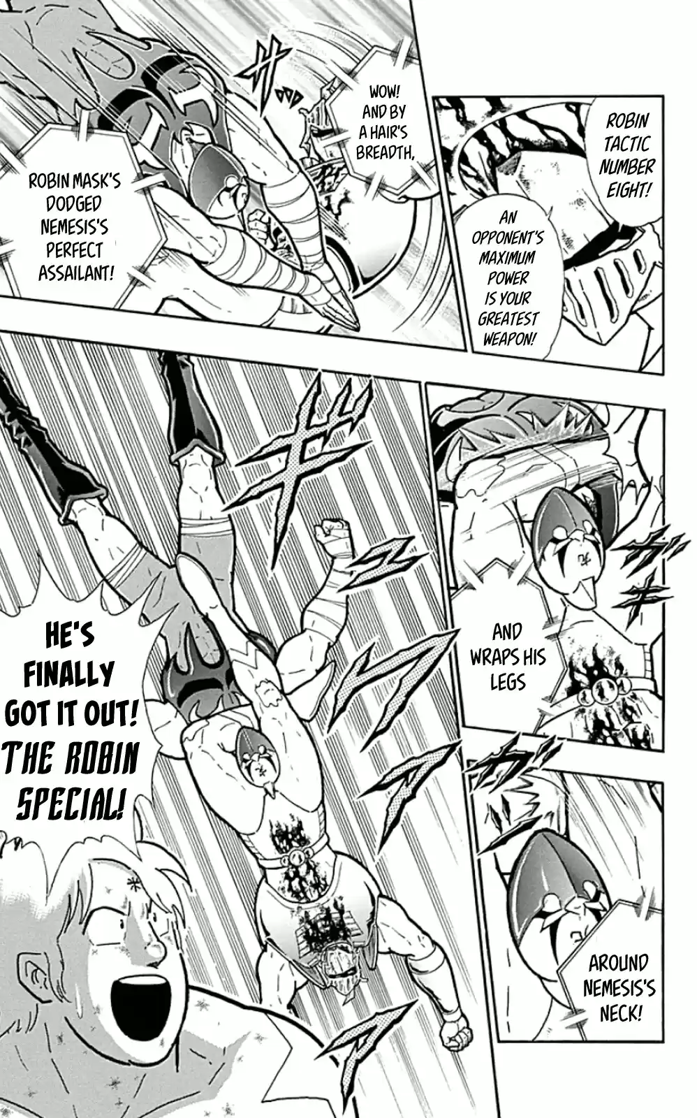 Kinnikuman Chapter 453: The Perfect Offense And Defense!