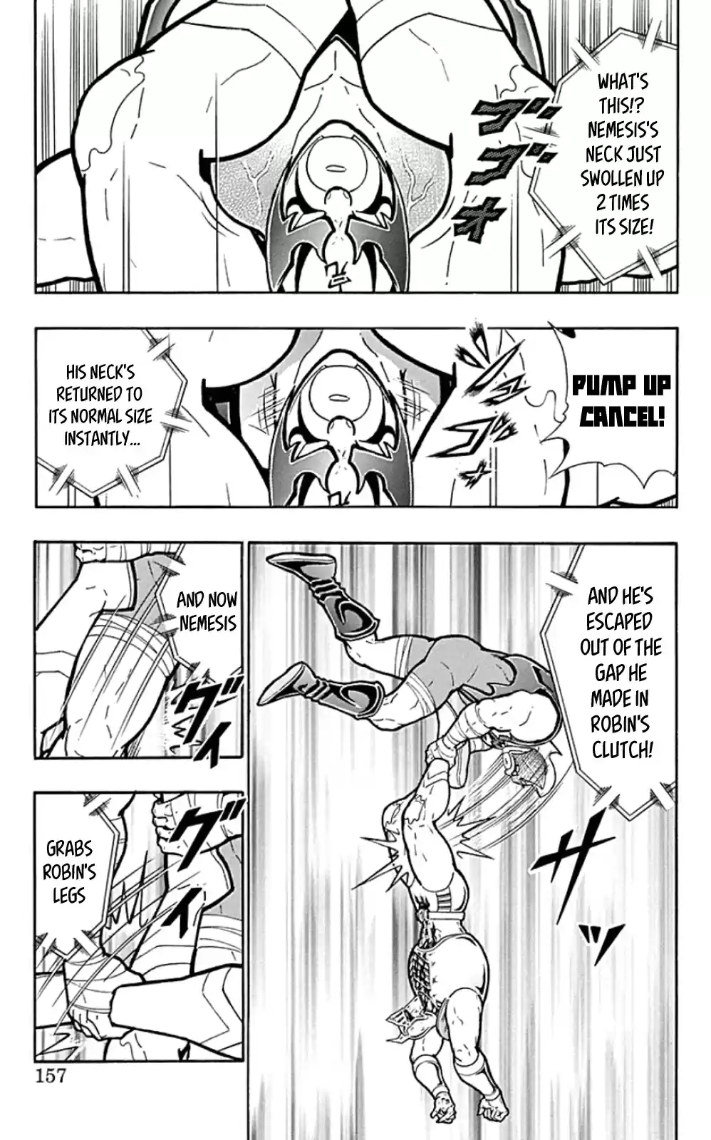 Kinnikuman Chapter 453: The Perfect Offense And Defense!