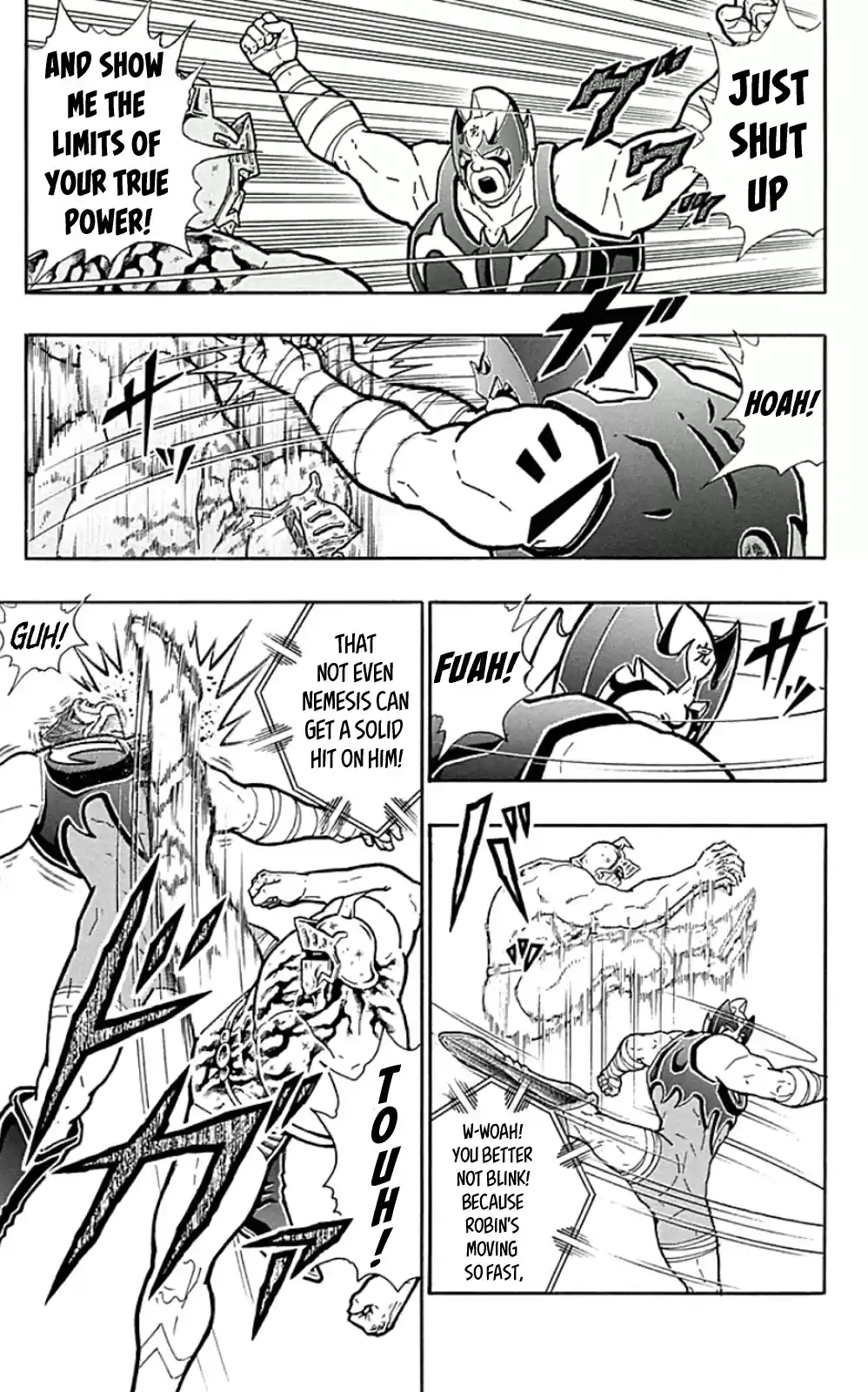 Kinnikuman Chapter 453: The Perfect Offense And Defense!