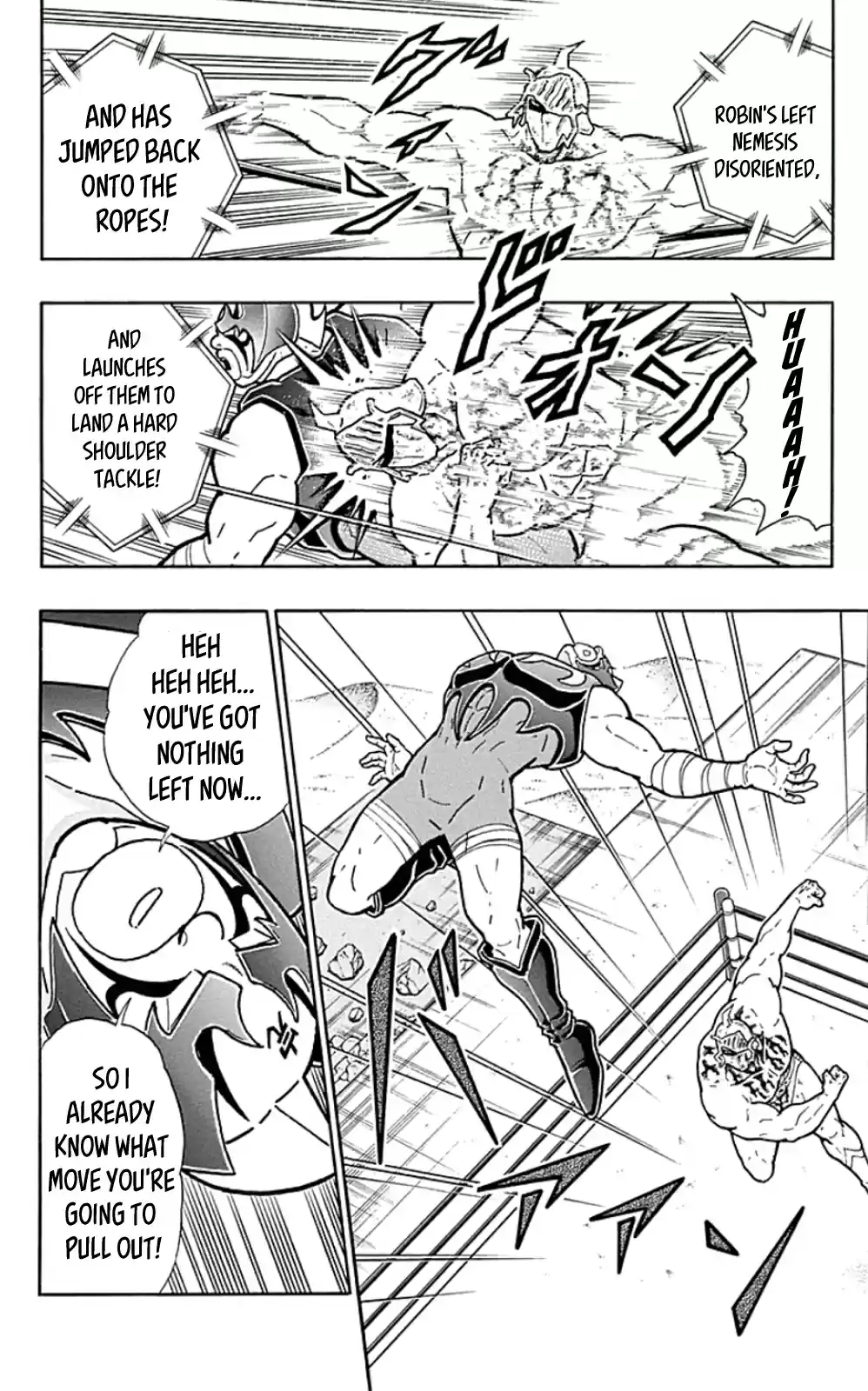 Kinnikuman Chapter 453: The Perfect Offense And Defense!