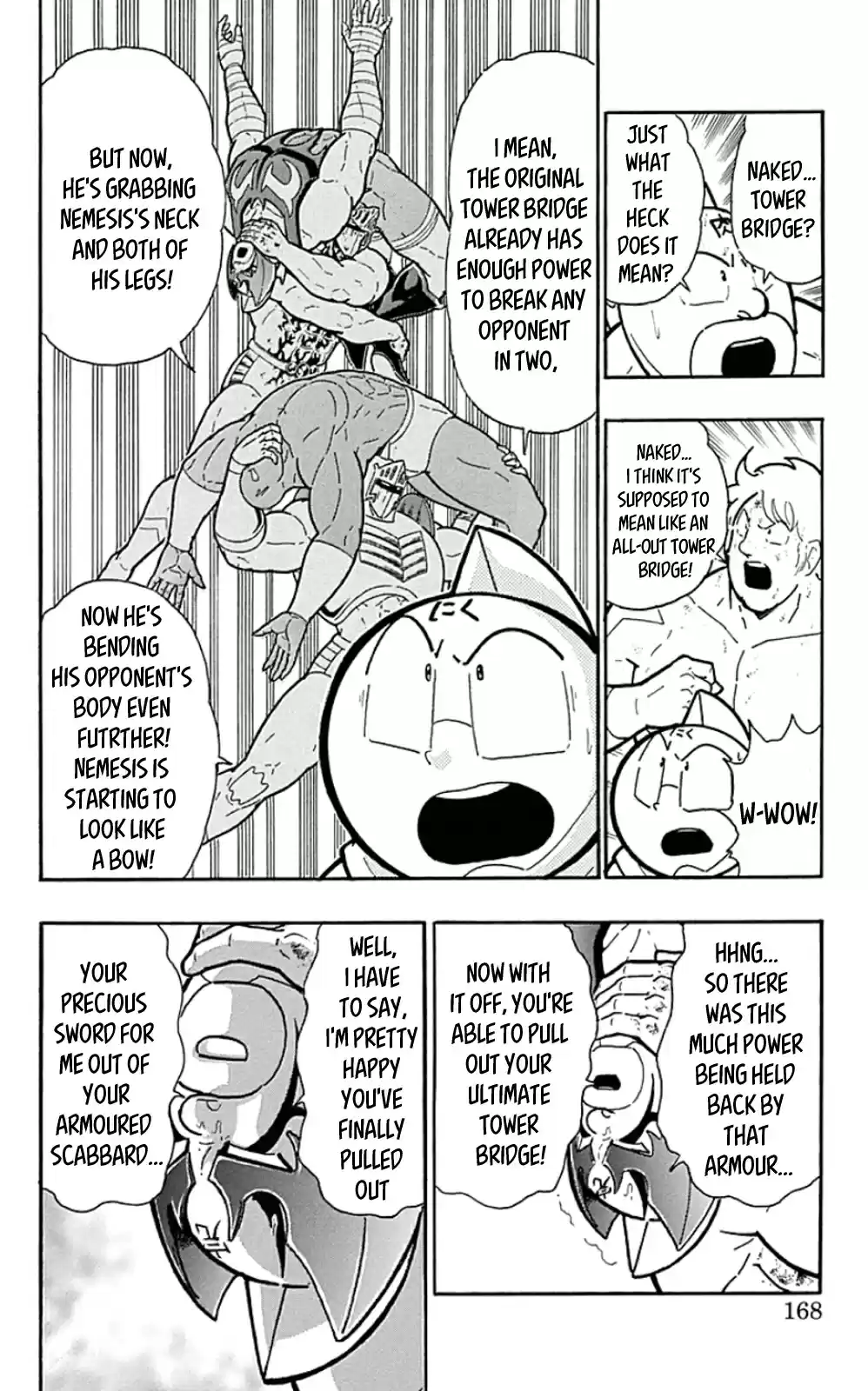 Kinnikuman Chapter 454: Torn Apart By The Naked Tower Bridge!