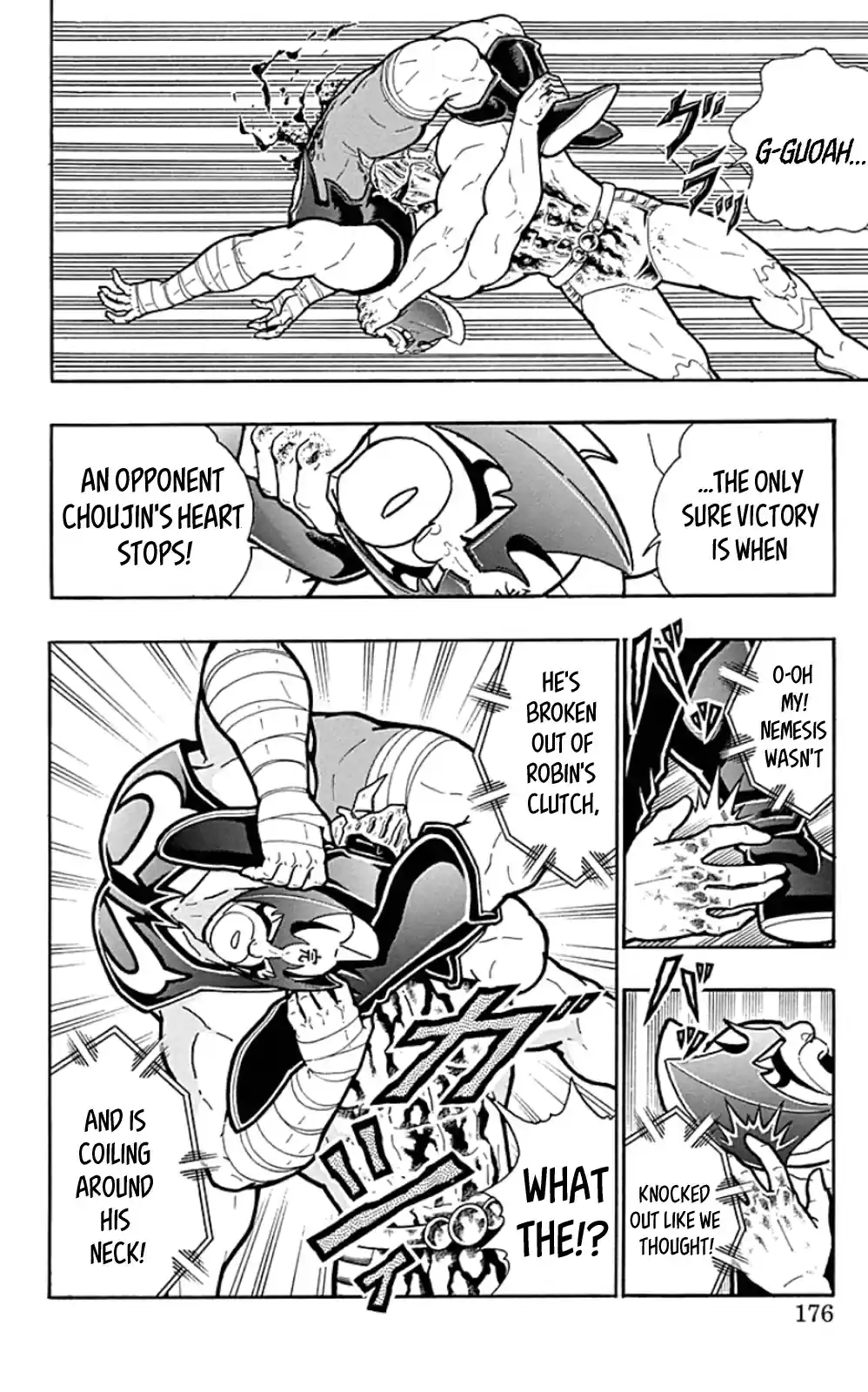 Kinnikuman Chapter 454: Torn Apart By The Naked Tower Bridge!