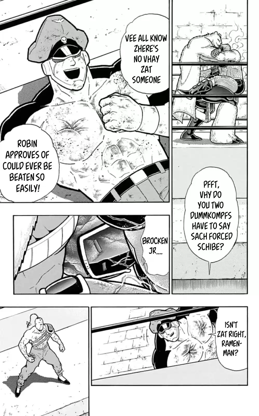 Kinnikuman Chapter 459: The Time Limit Draws Near!